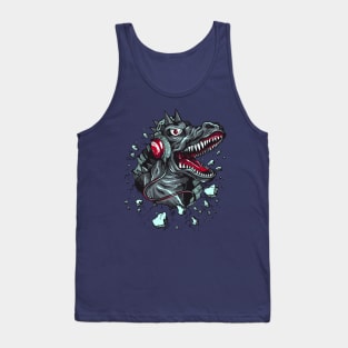 Dinosaur Music Tank Top